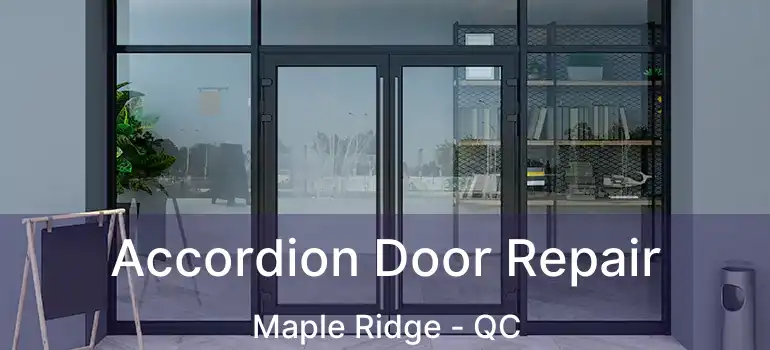  Accordion Door Repair Maple Ridge - QC