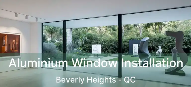  Aluminium Window Installation Beverly Heights - QC