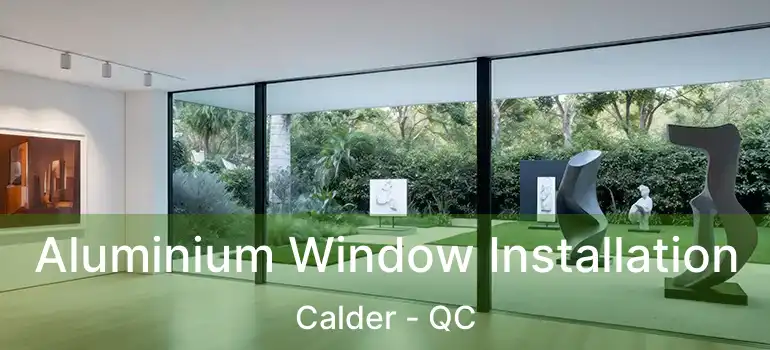  Aluminium Window Installation Calder - QC