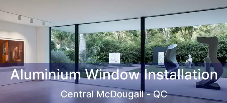  Aluminium Window Installation Central McDougall - QC