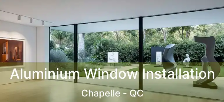  Aluminium Window Installation Chapelle - QC