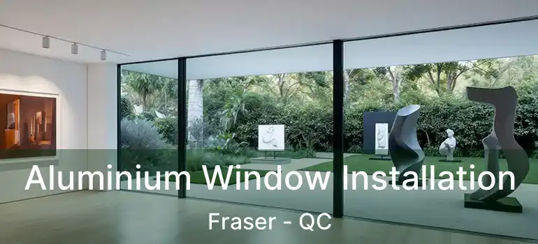  Aluminium Window Installation Fraser - QC