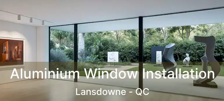  Aluminium Window Installation Lansdowne - QC