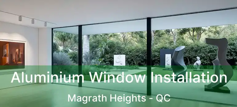  Aluminium Window Installation Magrath Heights - QC