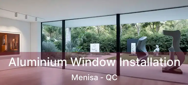  Aluminium Window Installation Menisa - QC