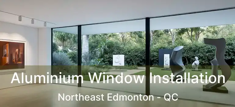  Aluminium Window Installation Northeast Edmonton - QC