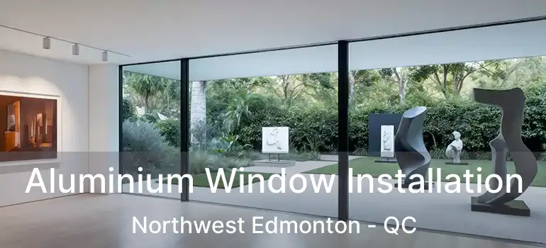  Aluminium Window Installation Northwest Edmonton - QC