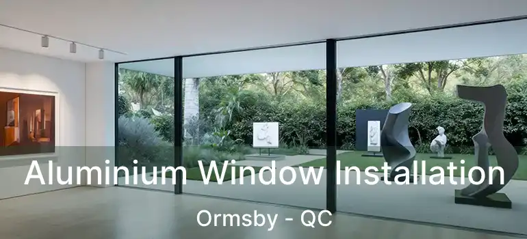  Aluminium Window Installation Ormsby - QC