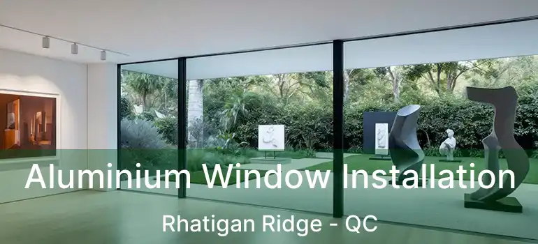  Aluminium Window Installation Rhatigan Ridge - QC