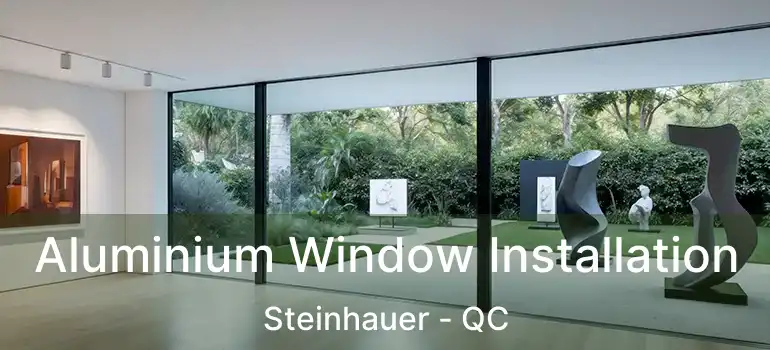  Aluminium Window Installation Steinhauer - QC