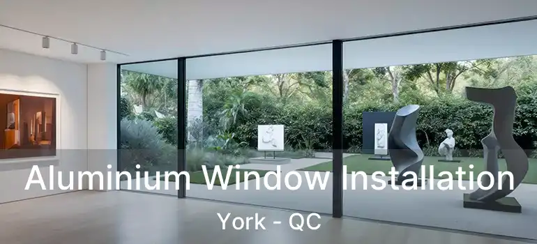  Aluminium Window Installation York - QC
