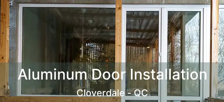  Aluminum Door Installation Cloverdale - QC