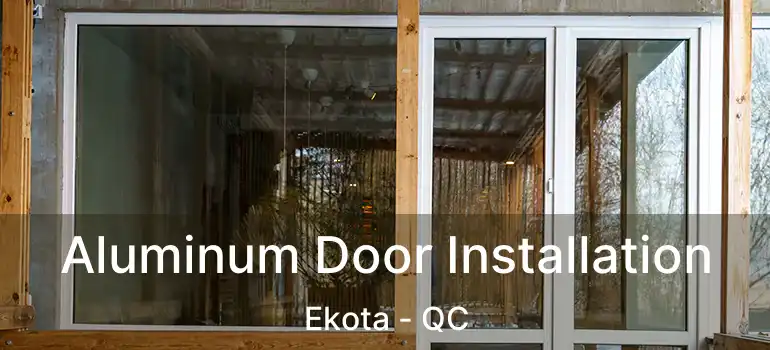  Aluminum Door Installation Ekota - QC