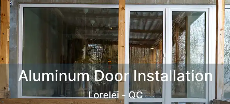  Aluminum Door Installation Lorelei - QC