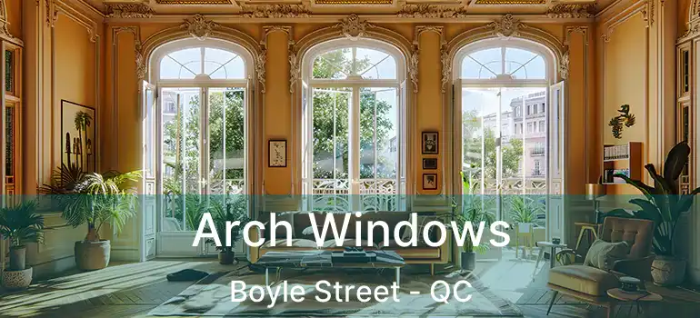  Arch Windows Boyle Street - QC