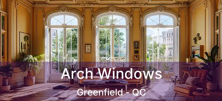 Arch Windows Greenfield - QC
