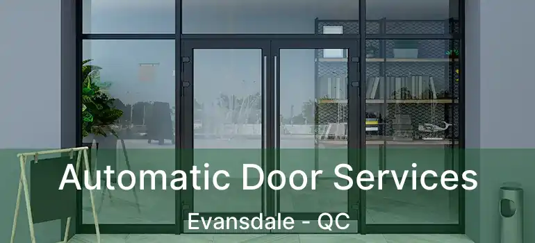  Automatic Door Services Evansdale - QC