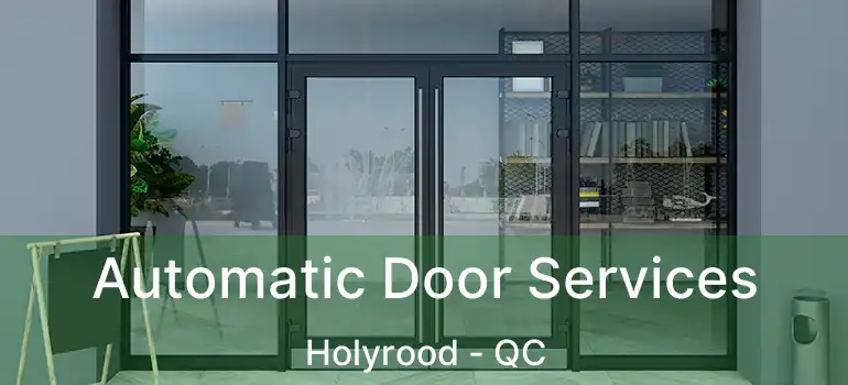  Automatic Door Services Holyrood - QC