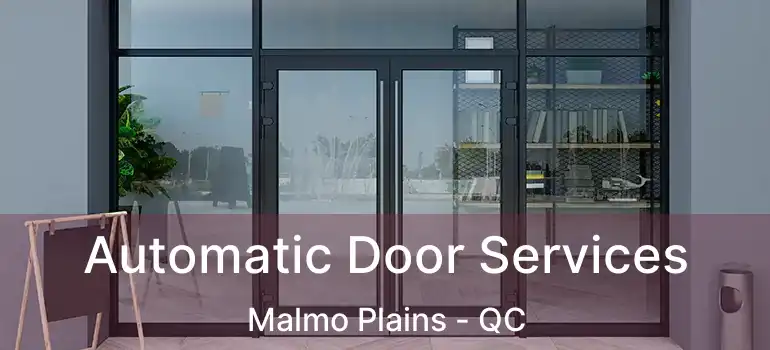  Automatic Door Services Malmo Plains - QC