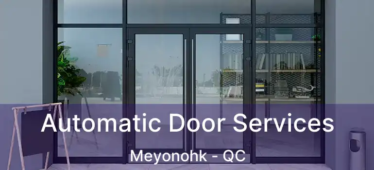  Automatic Door Services Meyonohk - QC