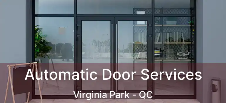  Automatic Door Services Virginia Park - QC