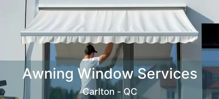  Awning Window Services Carlton - QC