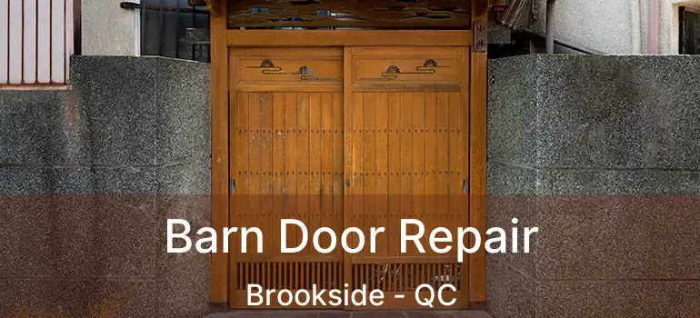  Barn Door Repair Brookside - QC