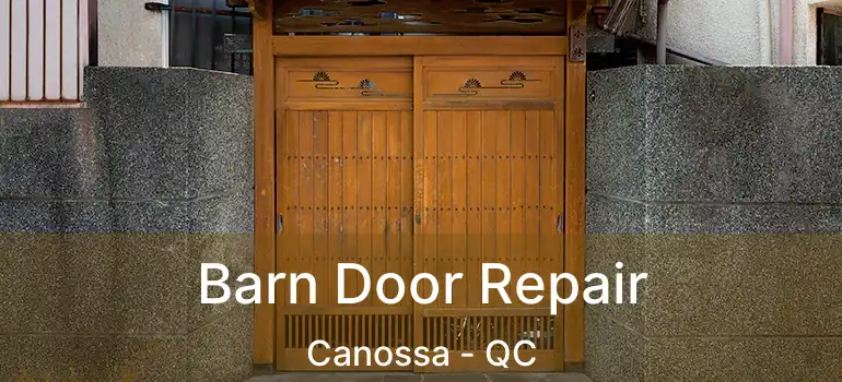  Barn Door Repair Canossa - QC