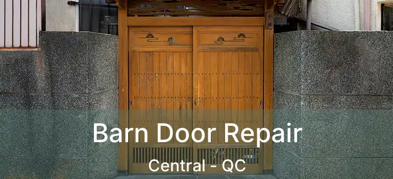  Barn Door Repair Central - QC