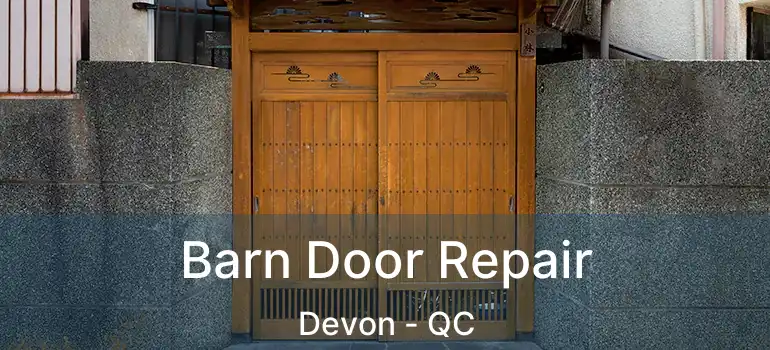  Barn Door Repair Devon - QC