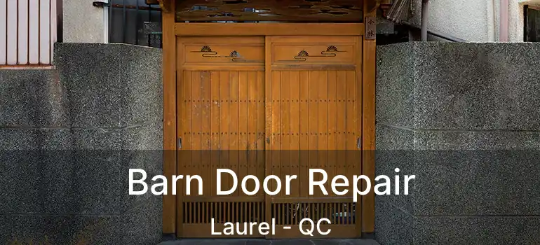  Barn Door Repair Laurel - QC
