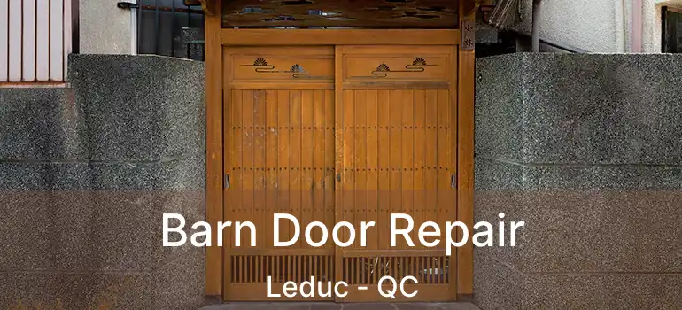  Barn Door Repair Leduc - QC