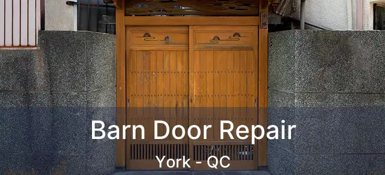  Barn Door Repair York - QC