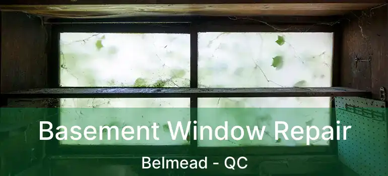  Basement Window Repair Belmead - QC
