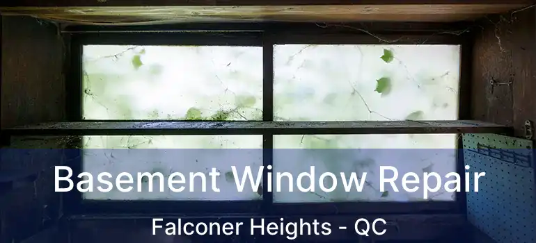  Basement Window Repair Falconer Heights - QC