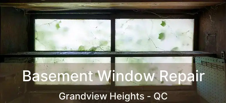  Basement Window Repair Grandview Heights - QC