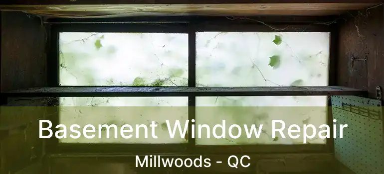  Basement Window Repair Millwoods - QC