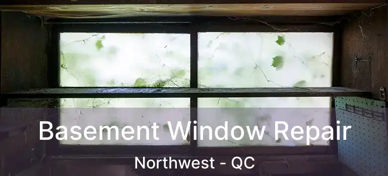  Basement Window Repair Northwest - QC