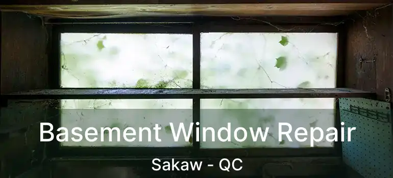  Basement Window Repair Sakaw - QC