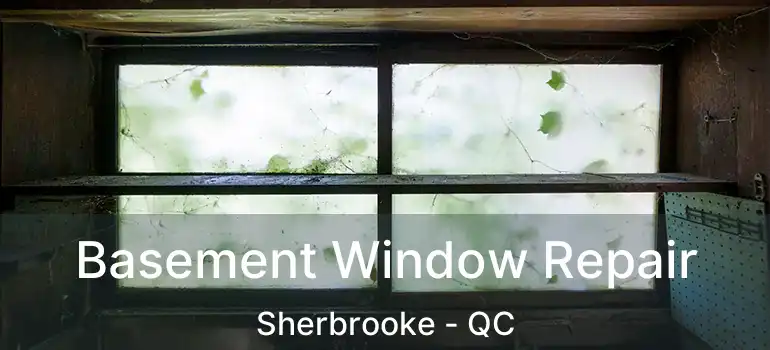 Basement Window Repair Sherbrooke - QC