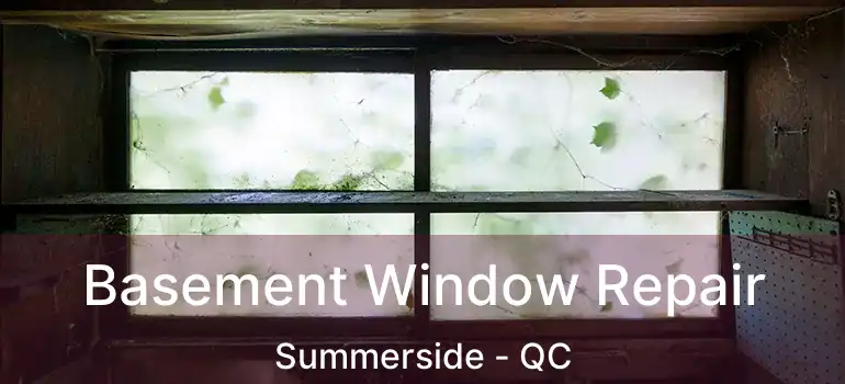  Basement Window Repair Summerside - QC