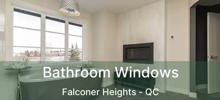  Bathroom Windows Falconer Heights - QC