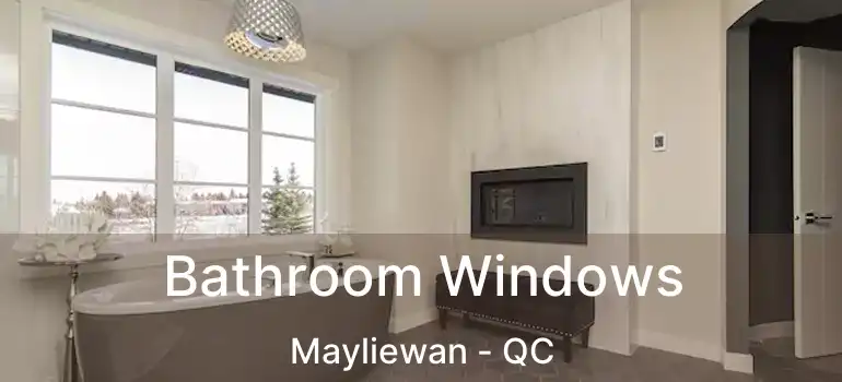  Bathroom Windows Mayliewan - QC