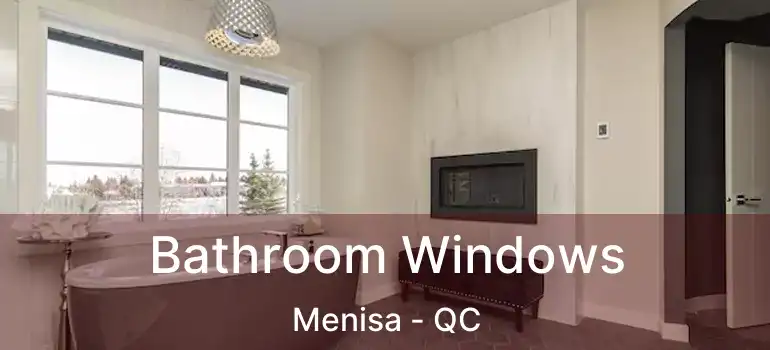  Bathroom Windows Menisa - QC