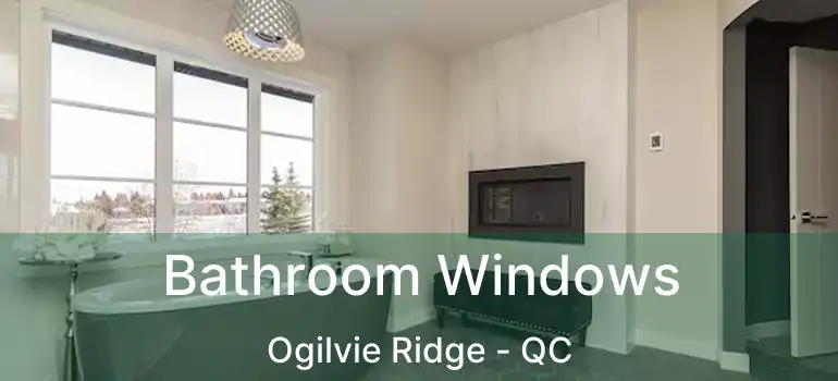  Bathroom Windows Ogilvie Ridge - QC