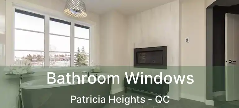  Bathroom Windows Patricia Heights - QC