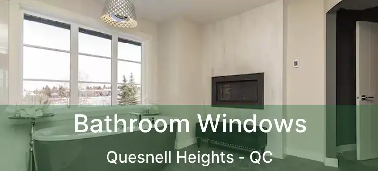  Bathroom Windows Quesnell Heights - QC