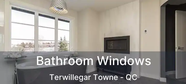  Bathroom Windows Terwillegar Towne - QC