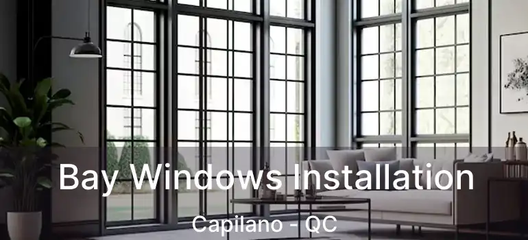  Bay Windows Installation Capilano - QC