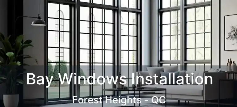  Bay Windows Installation Forest Heights - QC